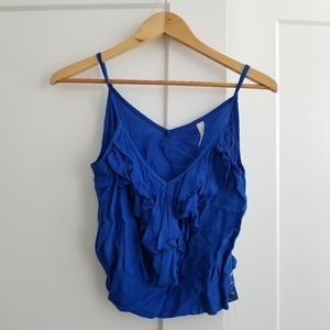 Ruffle tank
